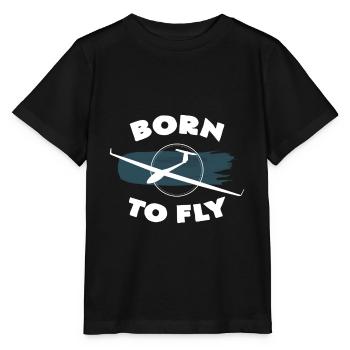 Né pour voler - T-shirt bio MINI CREATOR Stanley/Stella Enfant - noir - Devant - Mikhail (115cm)