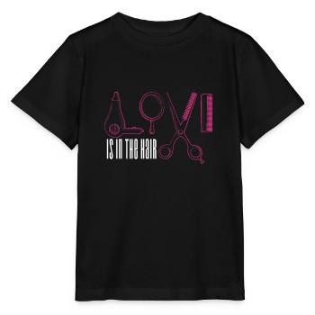 Coiffeur coiffeur coiffeur - T-shirt bio MINI CREATOR Stanley/Stella Enfant - noir - Devant - Mikhail (115cm)