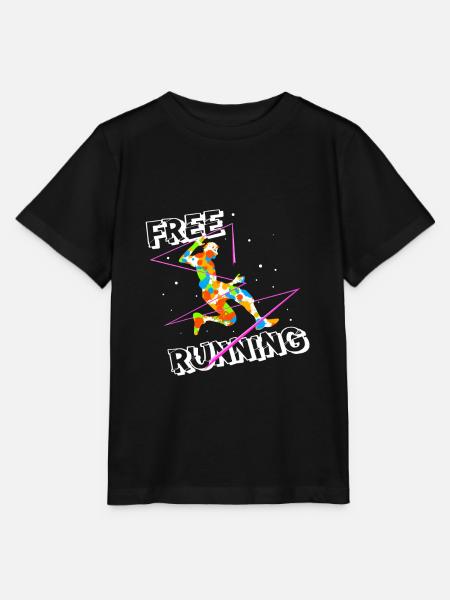 Freerunner - Stanley/Stella Kinder T-Shirt MINI CREATOR - Schwarz