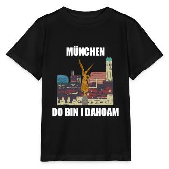 München - Stanley/Stella Kinder T-Shirt MINI CREATOR  - Schwarz - Vorne - Mikhail (115cm)