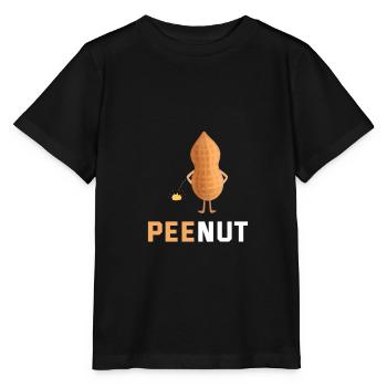 Peenut peanut and peanuts - Stanley/Stella MINI CREATOR Kids’ T-Shirt - black - Front - Mikhail (115cm)
