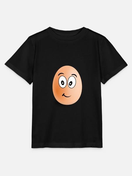 EI - EGG - Stanley/Stella Kinder T-Shirt MINI CREATOR - Schwarz