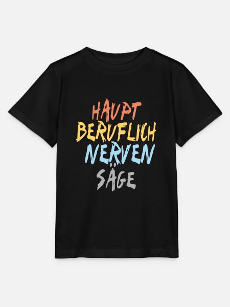 Nervensäge - Stanley/Stella Kinder T-Shirt MINI CREATOR - Schwarz