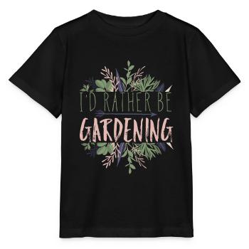 Gärtner - Stanley/Stella Kinder T-Shirt MINI CREATOR  - Schwarz - Vorne - Mikhail (115cm)