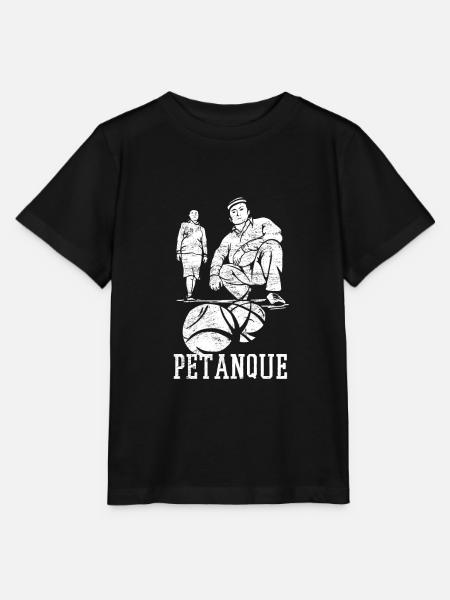 Petanque Boule Kugelstoßen Spieler - Stanley/Stella Kinder T-Shirt MINI CREATOR - Schwarz