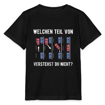 Garer Instructeur de conduite Proverbes Moniteurs d’auto-école Blagues - T-shirt bio MINI CREATOR Stanley/Stella Enfant - noir - Devant - Mikhail (115cm)