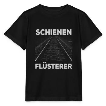 Train driver train driver rail whisperer - Stanley/Stella MINI CREATOR Kids’ T-Shirt - black - Front - Mikhail (115cm)
