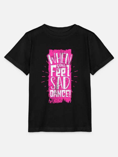 Tanzen Tänzer - Stanley/Stella Kinder T-Shirt MINI CREATOR - Schwarz