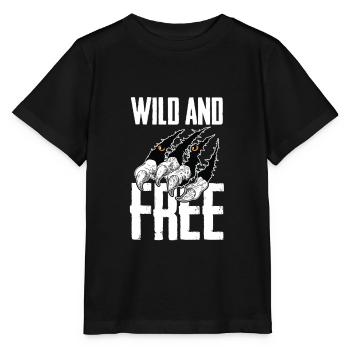 tigre - T-shirt bio MINI CREATOR Stanley/Stella Enfant - noir - Devant - Mikhail (115cm)