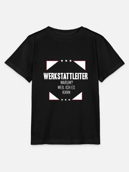Werkstattleiter - Stanley/Stella Kinder T-Shirt MINI CREATOR  - Schwarz