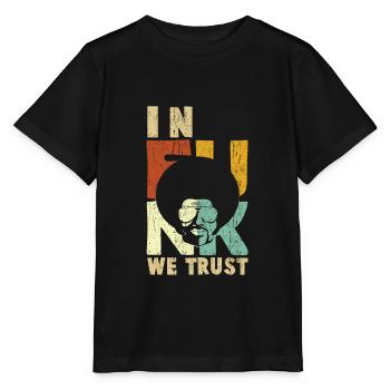 In funk we trust - Stanley/Stella MINI CREATOR Kids’ T-Shirt - black - Front - Mikhail (115cm)