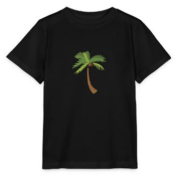 Palm coconut palm coconut - Stanley/Stella MINI CREATOR Kids’ T-Shirt - black - Front - Mikhail (115cm)