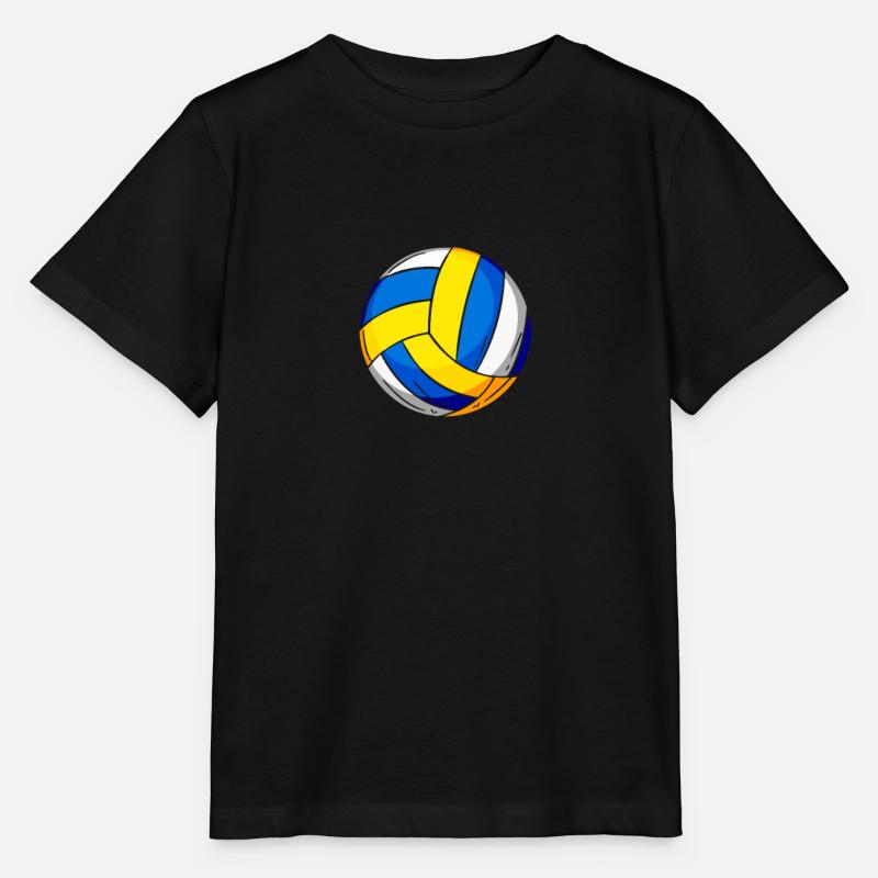 Volley- de beach-volley - T-shirt bio MINI CREATOR Stanley/Stella Enfant - noir