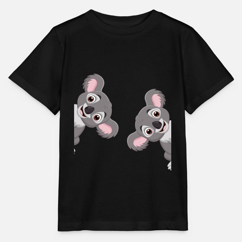 Koala - T-shirt bio MINI CREATOR Stanley/Stella Enfant - noir