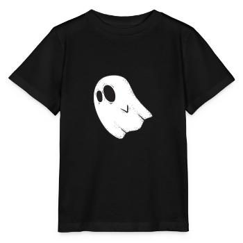 Halloween ghost ghost - Stanley/Stella MINI CREATOR Kids’ T-Shirt - black - Front - Mikhail (115cm)