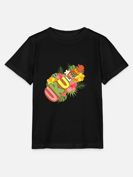 Uke Ukulele - Stanley/Stella Kinder T-Shirt MINI CREATOR - Schwarz
