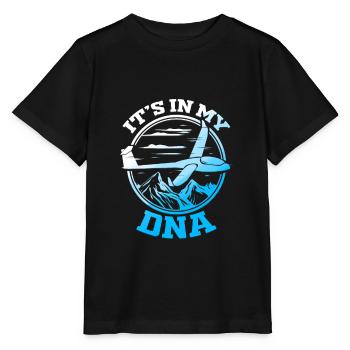 Pilote de planeur pilote de planeur de planeur - T-shirt bio MINI CREATOR Stanley/Stella Enfant - noir - Devant - Mikhail (115cm)