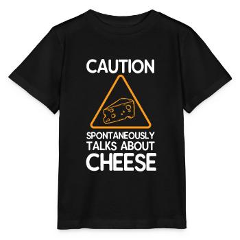 fromage - T-shirt bio MINI CREATOR Stanley/Stella Enfant - noir - Devant - Mikhail (115cm)