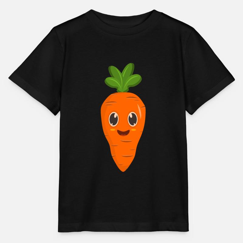 Möhre Karotte Gemüse - Stanley/Stella Kinder T-Shirt MINI CREATOR  - Schwarz