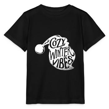 winter - Stanley/Stella MINI CREATOR Kids’ T-Shirt - black - Front - Mikhail (115cm)