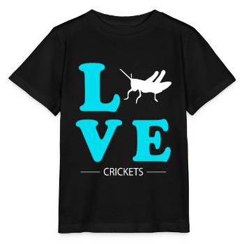 Cricket - Stanley/Stella Kinder T-Shirt MINI CREATOR  - Schwarz - Vorne - Mikhail (115cm)
