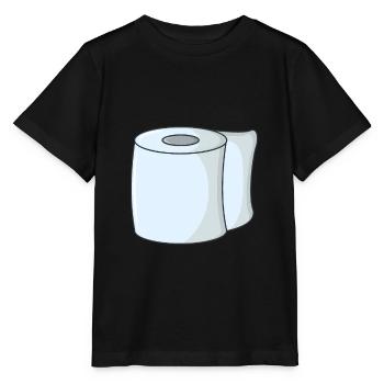 Papier toilette papier toilette - T-shirt bio MINI CREATOR Stanley/Stella Enfant - noir - Devant - Mikhail (115cm)