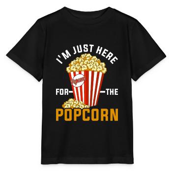 Popcorn - Stanley/Stella MINI CREATOR Kids’ T-Shirt - black - Front - Mikhail (115cm)