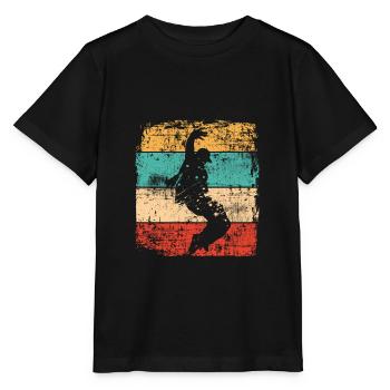 Breakdance Breakdancer - Stanley/Stella Kinder T-Shirt MINI CREATOR  - Schwarz - Vorne - Mikhail (115cm)