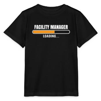 Facility Manager Beruf Mitarbeiterin Geschenkidee - Stanley/Stella Kinder T-Shirt MINI CREATOR  - Schwarz - Vorne - Mikhail (115cm)