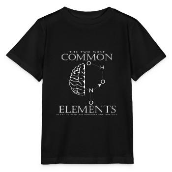 Élément hydrogène - T-shirt bio MINI CREATOR Stanley/Stella Enfant - noir - Devant - Mikhail (115cm)