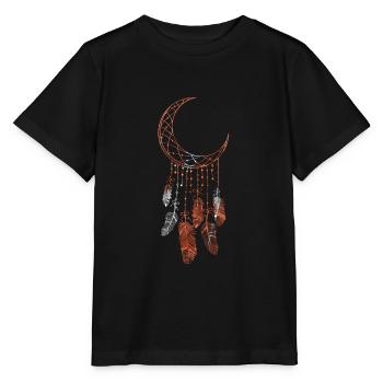 Dream catcher sleeping esotericism - Stanley/Stella MINI CREATOR Kids’ T-Shirt - black - Front - Mikhail (115cm)