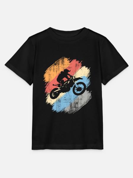 Motocross - Stanley/Stella Kinder T-Shirt MINI CREATOR - Schwarz