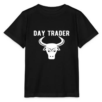 STOCK MARKET/FOREX TRADER: Day Trader - Stanley/Stella Kinder T-Shirt MINI CREATOR  - Schwarz - Vorne - Mikhail (115cm)