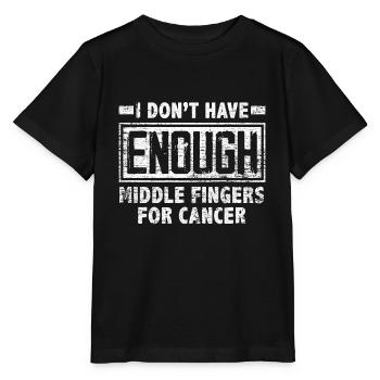 Chemo Mittelfinger - Stanley/Stella Kinder T-Shirt MINI CREATOR  - Schwarz - Vorne - Mikhail (115cm)