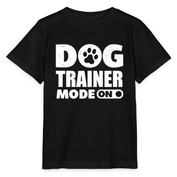 Drôle de chien dresseur de chien école de chien - T-shirt bio MINI CREATOR Stanley/Stella Enfant - noir - Devant - Mikhail (115cm)
