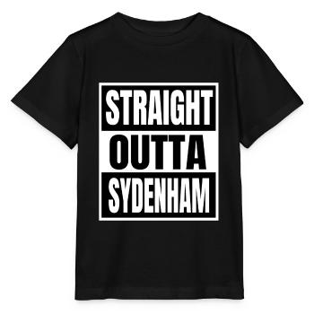 Tout droit Outta Sydenham - T-shirt bio MINI CREATOR Stanley/Stella Enfant - noir - Devant - Mikhail (115cm)