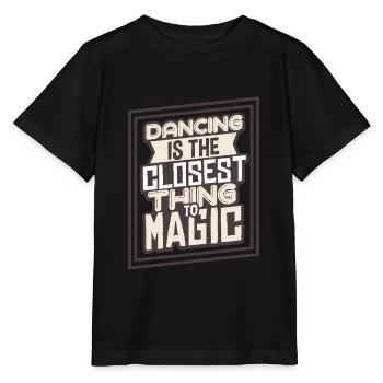 Danseurs - T-shirt bio MINI CREATOR Stanley/Stella Enfant - noir - Devant - Mikhail (115cm)