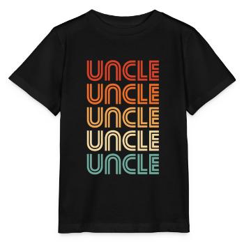 oncle - T-shirt bio MINI CREATOR Stanley/Stella Enfant - noir - Devant - Mikhail (115cm)