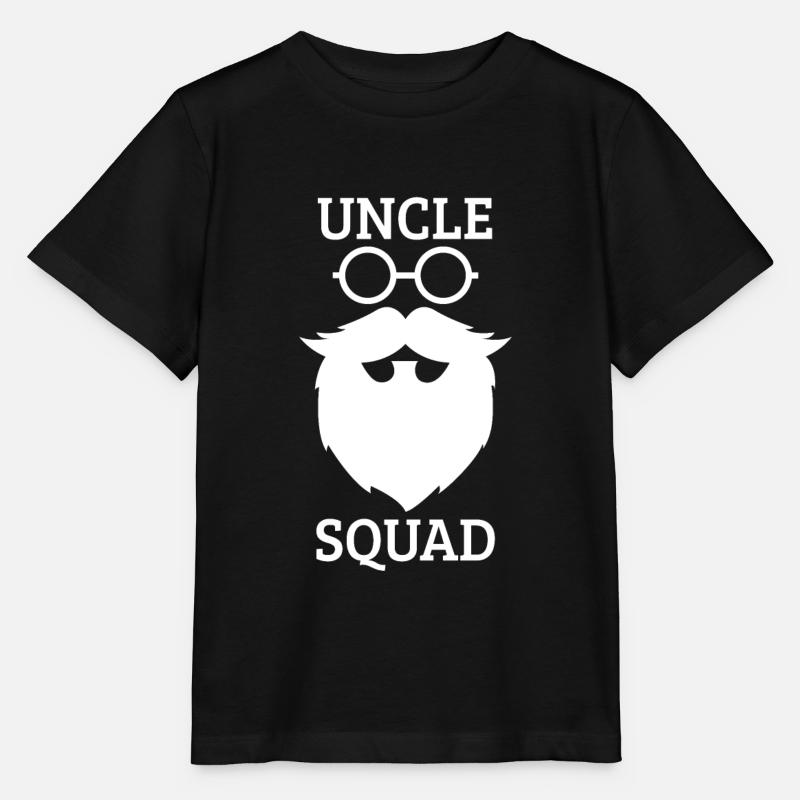 uncle - Stanley/Stella MINI CREATOR Kids’ T-Shirt - black