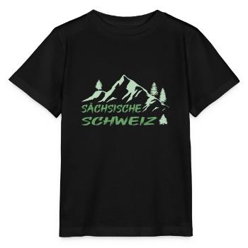 Sächsische Schweiz - Stanley/Stella Kinder T-Shirt MINI CREATOR  - Schwarz - Vorne - Mikhail (115cm)