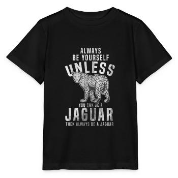 jaguar - Stanley/Stella MINI CREATOR Kids’ T-Shirt - black - Front - Mikhail (115cm)