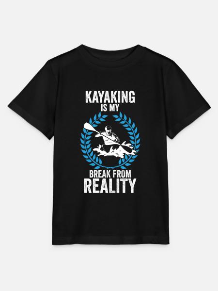 Geschenkidee für Kajakfahrer - Stanley/Stella Kinder T-Shirt MINI CREATOR - Schwarz