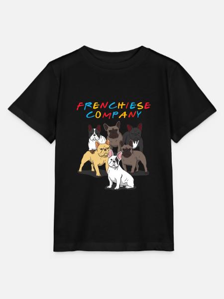 Frenchie - Stanley/Stella Kinder T-Shirt MINI CREATOR - Schwarz