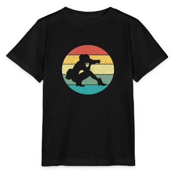Photography Photographer Woman Retro Vintage Gift - Stanley/Stella Kinder T-Shirt MINI CREATOR  - Schwarz - Vorne - Mikhail (115cm)