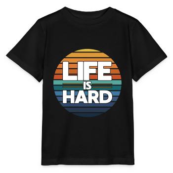 Das Leben Ist Hart - Stanley/Stella Kinder T-Shirt MINI CREATOR  - Schwarz - Vorne - Mikhail (115cm)