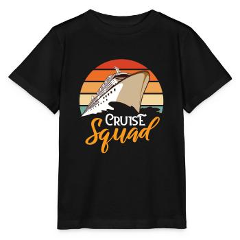 Bateau de croisière - T-shirt bio MINI CREATOR Stanley/Stella Enfant - noir - Devant - Mikhail (115cm)