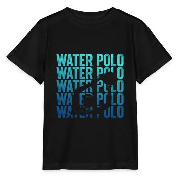 Water-polo - T-shirt bio MINI CREATOR Stanley/Stella Enfant - noir - Devant - Mikhail (115cm)