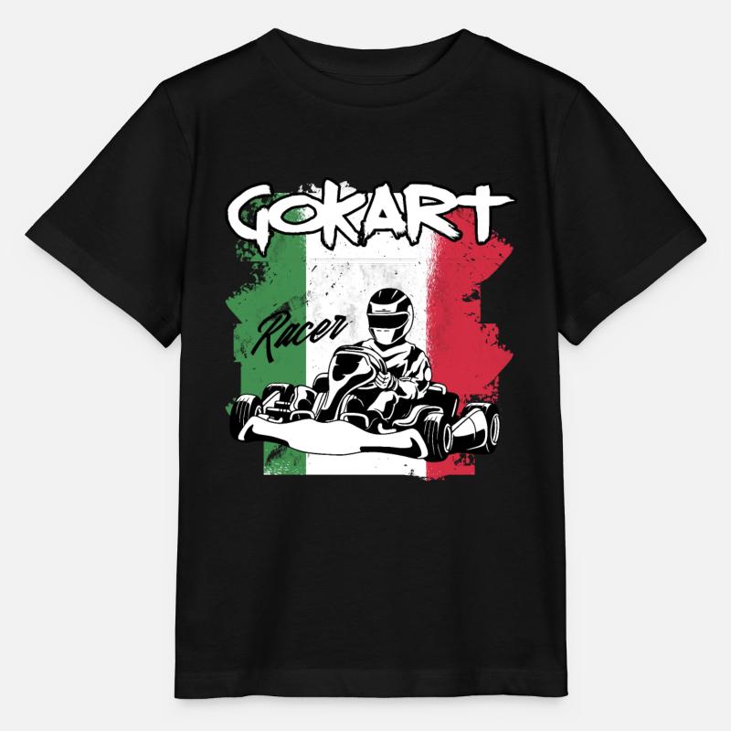 karting italia - T-shirt bio MINI CREATOR Stanley/Stella Enfant - noir