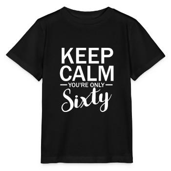 60. Geburtstag - Stanley/Stella Kinder T-Shirt MINI CREATOR  - Schwarz - Vorne - Mikhail (115cm)