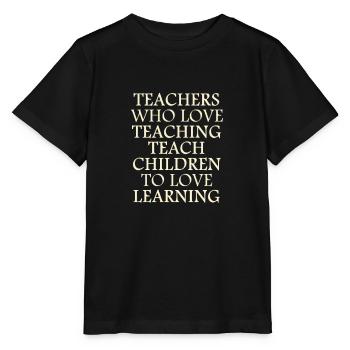 Teacher Teacher - Stanley/Stella MINI CREATOR Kids’ T-Shirt - black - Front - Mikhail (115cm)